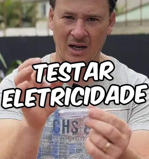 testar eletricidade site